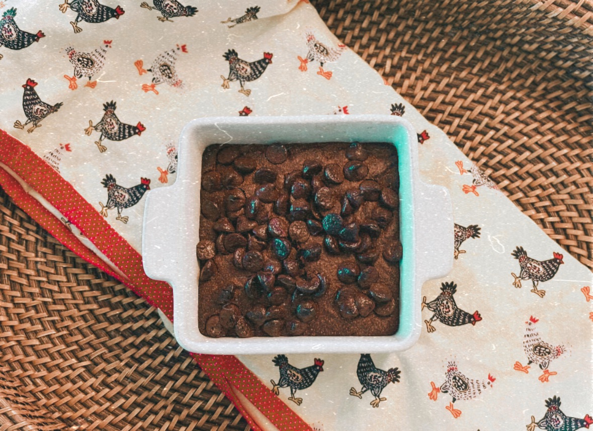 “May I have one of those chocolate brownies?”